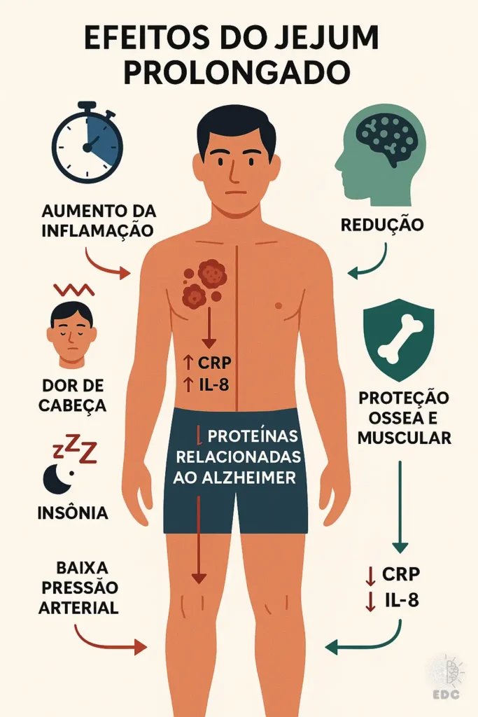 Impactos do Jejum Prolongado no Corpo Humano: O Que a Ciência Revela