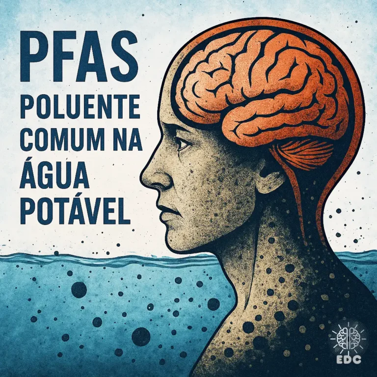 Poluente Comum na Água Potável Pode Causar Danos Cerebrais e Comprometer a Cognição, Conheça as PFAS